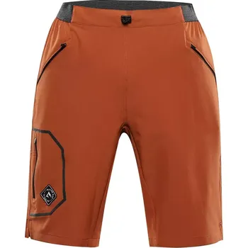 Pánské kraťasy Pánské outdoorové kraťasy ALPINE PRO ZAMB MPAC709 BOMBAY HNĚDÁ 50