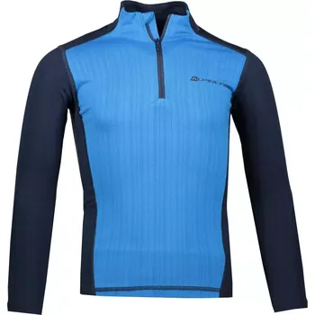 Dětské termo triko ALPINE PRO SIGNORO KUNP013 SVĚTLE MODRÁ S