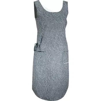 Dámské oblečení Dámské šaty ALPINE PRO CYPHERA LSKX374 TMAVĚ ŠEDÁ XL