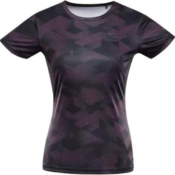 Dámské tričko Dámské rychleschnoucí triko ALPINE PRO QUATRA RŮŽOVÁ M-L