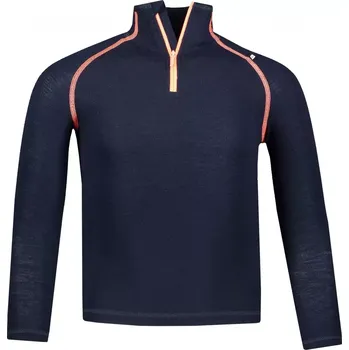 Dětské termoprádlo Dětské termo triko ALPINE PRO GENETO KUNP017 MODRÁ/ČERVENÁ S