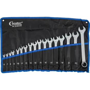 Condor Očkoploché klíče, sada 17 ks