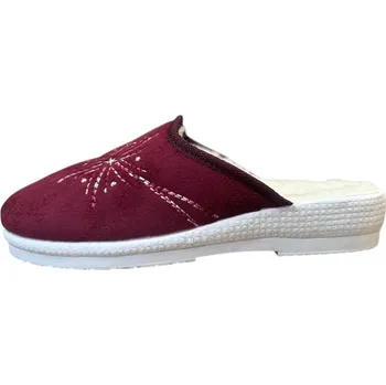 Dámské pantofle Ortomed MJARTAN pantofle (OrtoMed) 8057 T70L-90-B Barva: Vínová, Velikost: 41