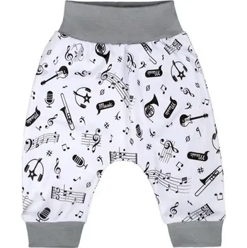 Kojenecké polodupačky HUDEBNÍ NÁSTROJE A NOTY velikosti: 56