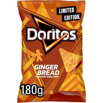 Chips Doritos kukuřičné chipsy s perníčkovou příchutí 180 g