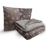 Set celoroční přikrývky 140x200 cm z dutého vlákna s polštářem 70x90 cm POLARIA 239793176
