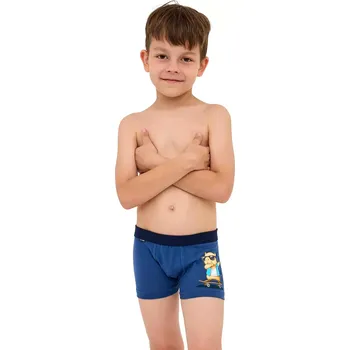 Chlapecké spodní prádlo Dětské boxerky Kids Capybara2 navy velikost 98/104