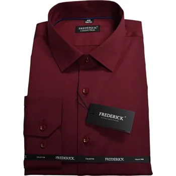 Pánská košile Pánská košile s dlouhým rukávem - střih SLIM - vzor F219C s prodlouženou délkou rukávu na výšku 188/194 cm - 40