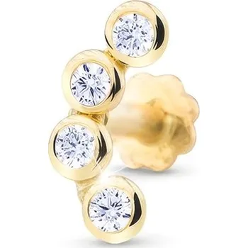 Piercing ŠPERKY-NM, Zlatý piercing 3445