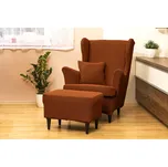 Gisela potah na křeslo ušák s podsedákem