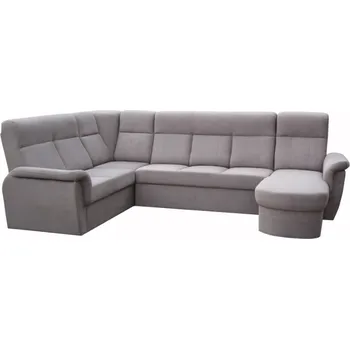 Sedací souprava MODENA rohová sedací souprava do U pravá, hnědá