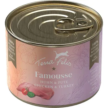 Krmivo pro kočku 12x200g Terra Felis Complete - kuřecí a krůtí