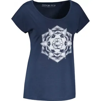 Dámské oblečení Dámské triko ALPINE PRO CLETA LTSS686 TMAVĚ MODRÁ S