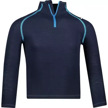 Dětské termoprádlo Dětské termo triko ALPINE PRO GENETO KUNP017 MODRÁ/MODRÁ L