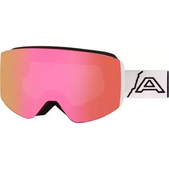 Dětské lyžařksé brýle ALPINE PRO GROWO C RŮŽOVÁ unisize