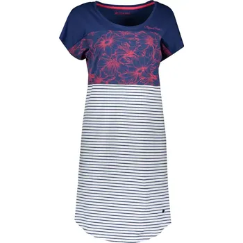 Dámské šaty Dámské šaty ALPINE PRO CLEYA LSKR222 TMAVĚ MODRÁ XS