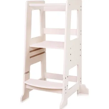 Dětský pokoj CHIPOLINO Dětská učící věž Bílá
