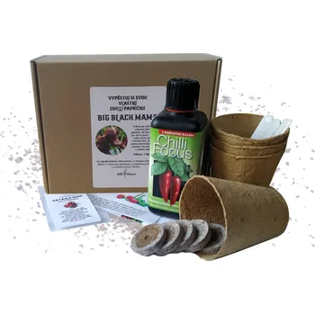 Semeno Big Black Mama - vypěstuj si svou chilli papričku