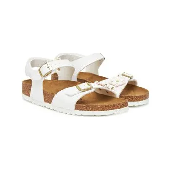 Dámské sandále Sandály Birkenstock Rio Flowers As Kids 1029561 D Bílá 37