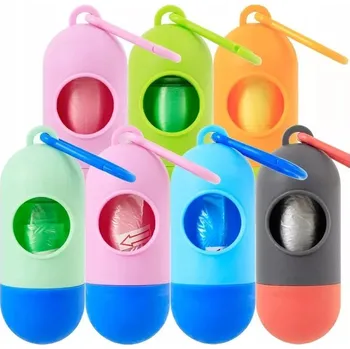 sáček na exkrement Nuxie 2017 Zásobník na sáčky na psí výkaly + 15 sáčků