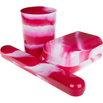 Držák na kartáček Pronett Cestovní toaletní sada 3 ks