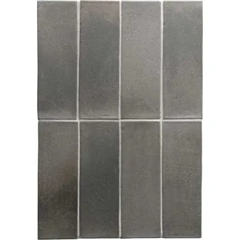 Obklad EQUIPE MIYAKO VEN032393 5 x 15 x 0,8 černá 0,5 m2