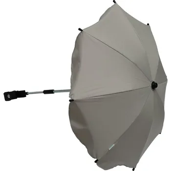 NEW BABY Slunečník na kočárek světle šedý