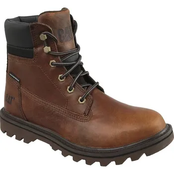 Pánská treková obuv Pánské hnědé kotníkové boty CATERPILLAR Deplete WP P721722 Velikost: 46