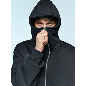 Oblečení a móda Mikina na zip s&nbsp;kapucí - M - House - černá - 363JS-99X