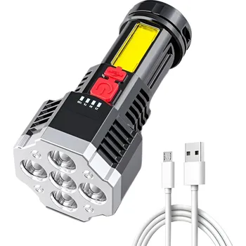 Genetic 2423 Voděodolná LED svítilna s USB nabíjením, IP64 , 800 mAh