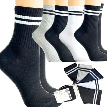 Pánské oblečení Dámské bavlněné Ponožky pro mládež pohodlné, termoaktivní, 35-38