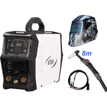 Svářečka ALFA IN PERUN 160 T HF + zem + TIG hořák 8m + kukla