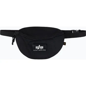 Outdoorové zavazadlo Ledvinka Alpha Industries Rubber Print Waistbag black camo