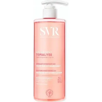 Sprchový gel SVR Topialyse Mycí Gel na Obličej a Tělo, Suchá Citlivá Pokožka se Sklonem k Atopii 400 ml