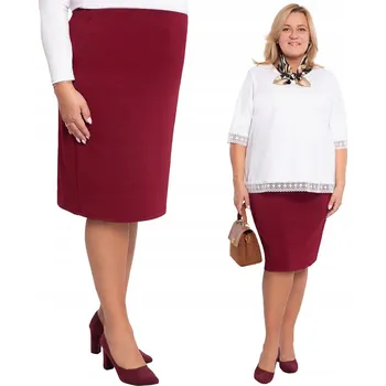 Dámská sukně Sukně rovná midi velikost 50