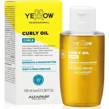 Stylingový přípravek Alfaparf Milano Yellow Curls – olej pro kudrnaté a vlnité vlasy 100 ml pro hydrataci a lesk • definice kudrlin • ochrana vlasů • 100 ml ✨