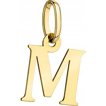 Přívěsek Přívěsek Złocisto zlatý písmeno