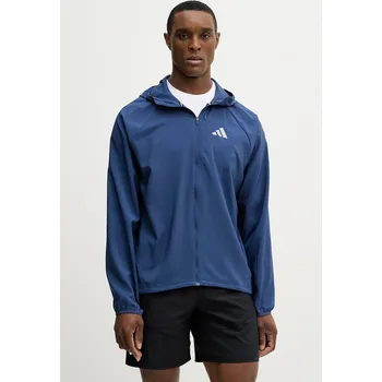 Pánská bunda Běžecká bunda adidas Performance Run Essentials JZ7781 modrá 95X, vel. XXL