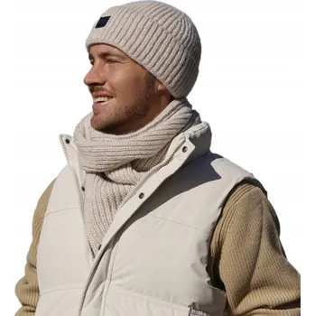 Podprsenka KAMEA pánský komplet "Martin" – čepice velikost 54-62 a béžová šála