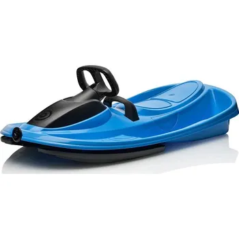 Zimní sport Boby řiditelné PLASTKON STRATOS 98x56x23cm modré - modrá