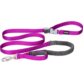Vodítko pro psa Red Dingo vodítko SuperLead Running – Fuchsia – 25 mm x 2,25 m