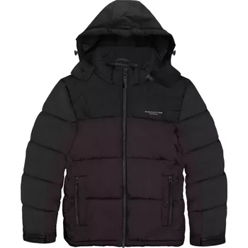 Pánská zimní bunda ve větších velikostech Double Urban Outfitters MJK-2006B fialovo–černá (4XL)