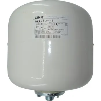 Expanzní nádoba Expanzní nádoba k bojleru - bílá 12 litrů CIMM ACS CE - EXPCI036