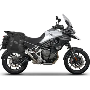 Zavazadlo na motocykl SHAD Kompletná sada sedlových brašní TERRA TR40 adventure, vrátane montážnej sady SHAD TRIUMPH TIGER 1200 GT/RALLY