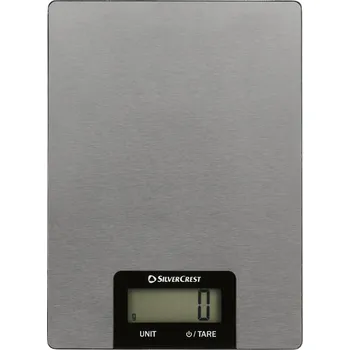 Kuchyňská váha SILVERCREST® Digitální kuchyňská váha (stříbrná)