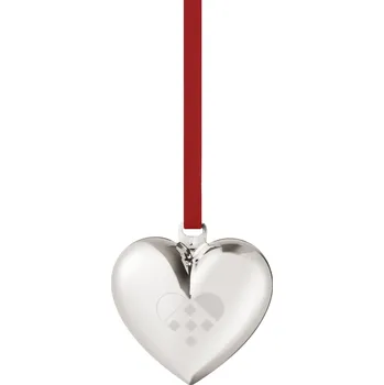 Vánoční dekorace Georg Jensen Vánoční ozdoba Heart Palladium 2025