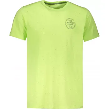 Pánské oblečení Pánské triko ALPINE PRO ROZEN MTSR473 ŽLUTÁ XS