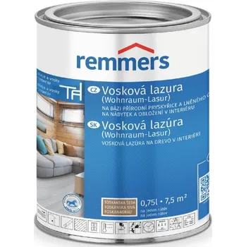 lazura Remmers Vosková Lazura 0,75 l toskanská šedá
