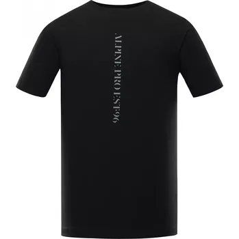 Pánské oblečení Pánské triko ALPINE PRO ZIMIW MTSA822 ČERNÁ S