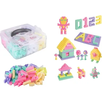 ostatní stavebnice KIK KX5671 Plastové kostky pro děti 234 dílů